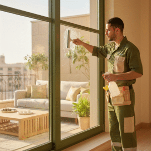 تنظيف الشباك