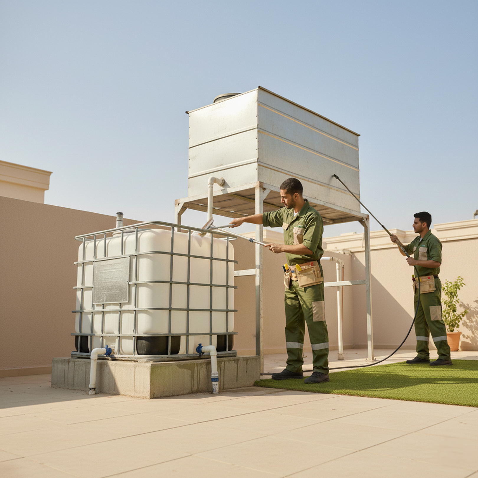 غسيل الخزان